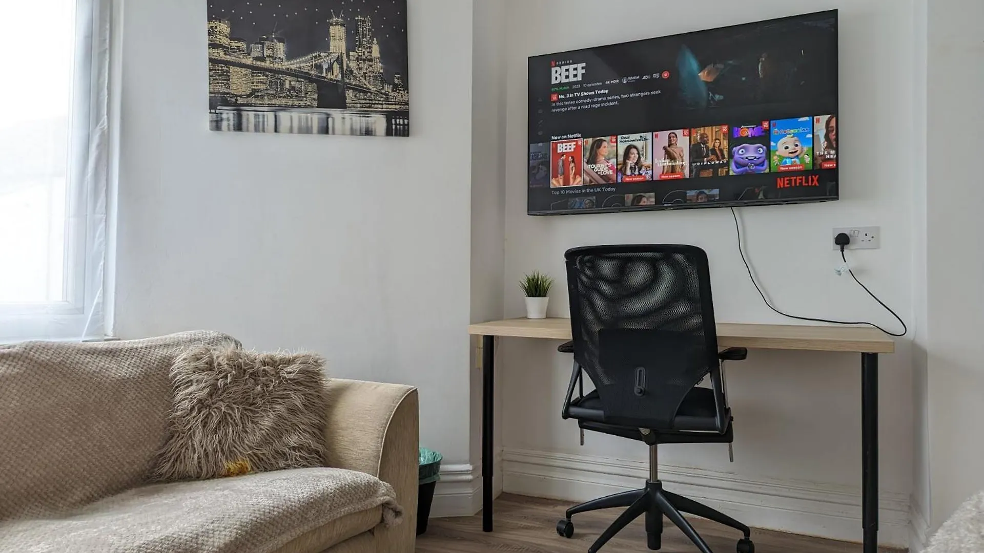 Apartment Serene 1 Bedroom Flat In Roath Cardiff